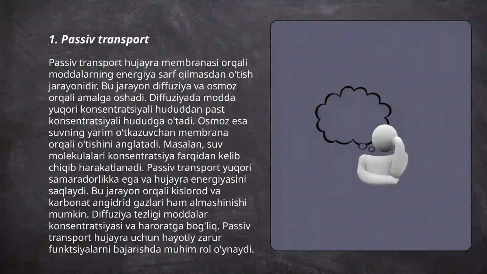 Membranalar orqali transport mexanizmi 3