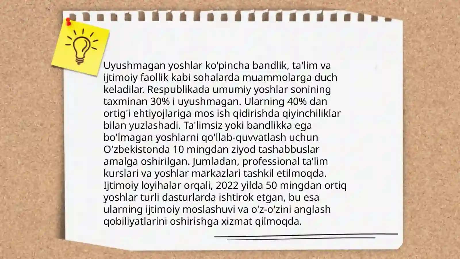 Uyushmagan yoshlar bilan oilb boriladigan ijtimoiy-pedagogik ish 3
