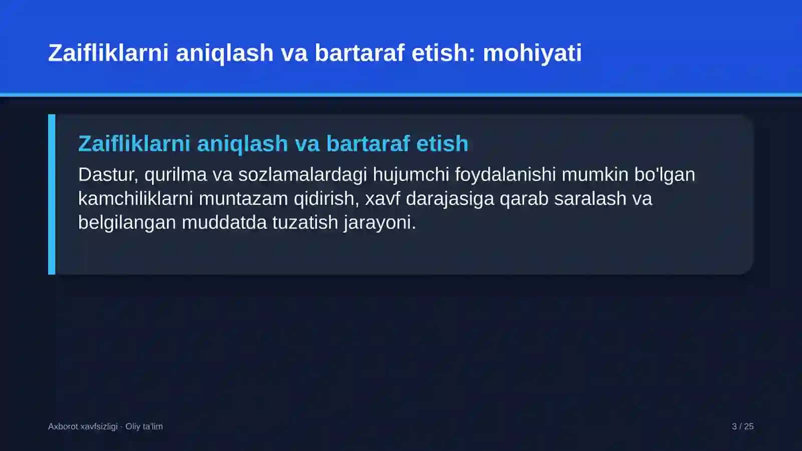 Ko'chatchilik xo'jaliklarida zaifliklarni aniqlash va bartaraf etish 3