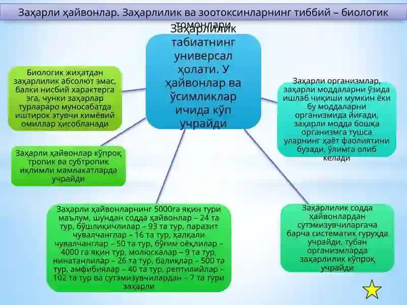 Заҳарли ҳайвонлар 3