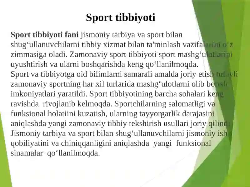 Sport tibbiyoti 3