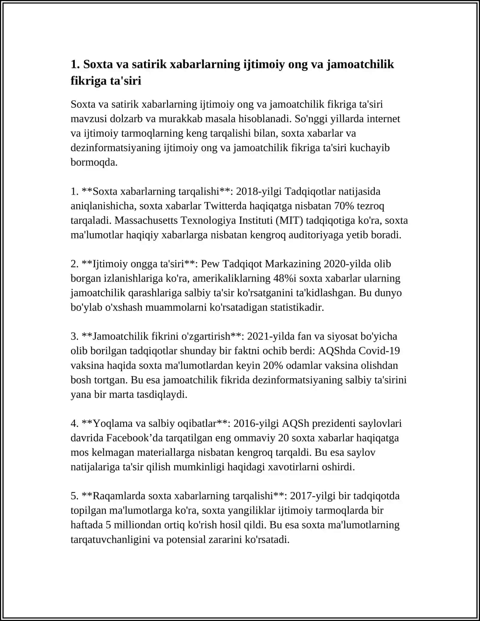 SOXTA VA SATIRIK XABARLARNING TA'SIRI 3