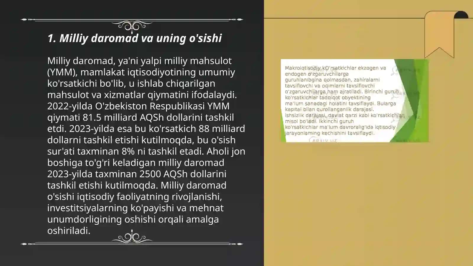 Milliy iqtisodiyot va uning makroiqtisodiy olchamlari 3