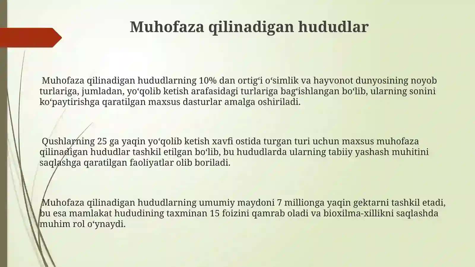 Jayron. Noyob va yo'qolib borayotgan turlari 3