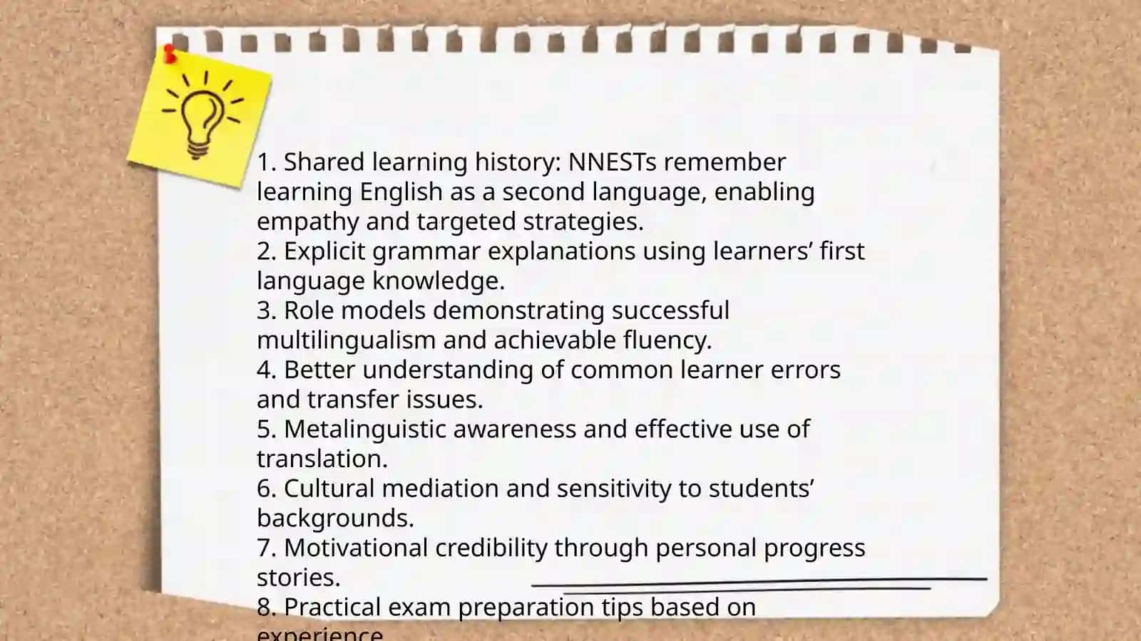 "When the teacher is not a native speaker" presentation: Ismoilova Sabohat 3