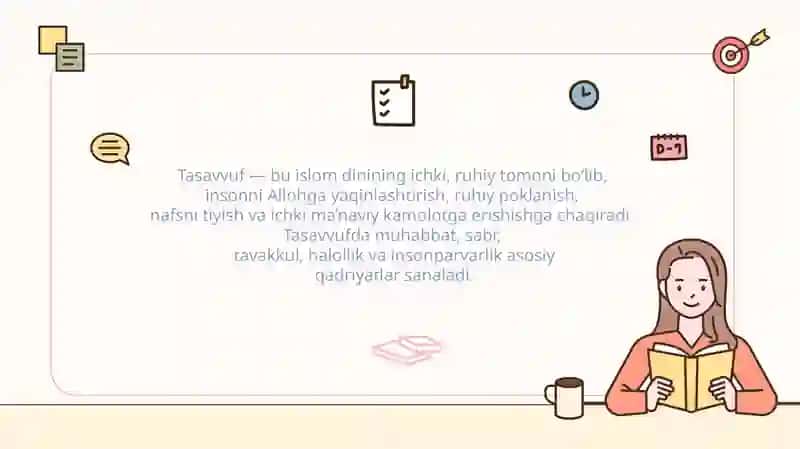 Tasavvuf ta limotlarining Sharq musulmon madaniyatiga ta'siri. 3