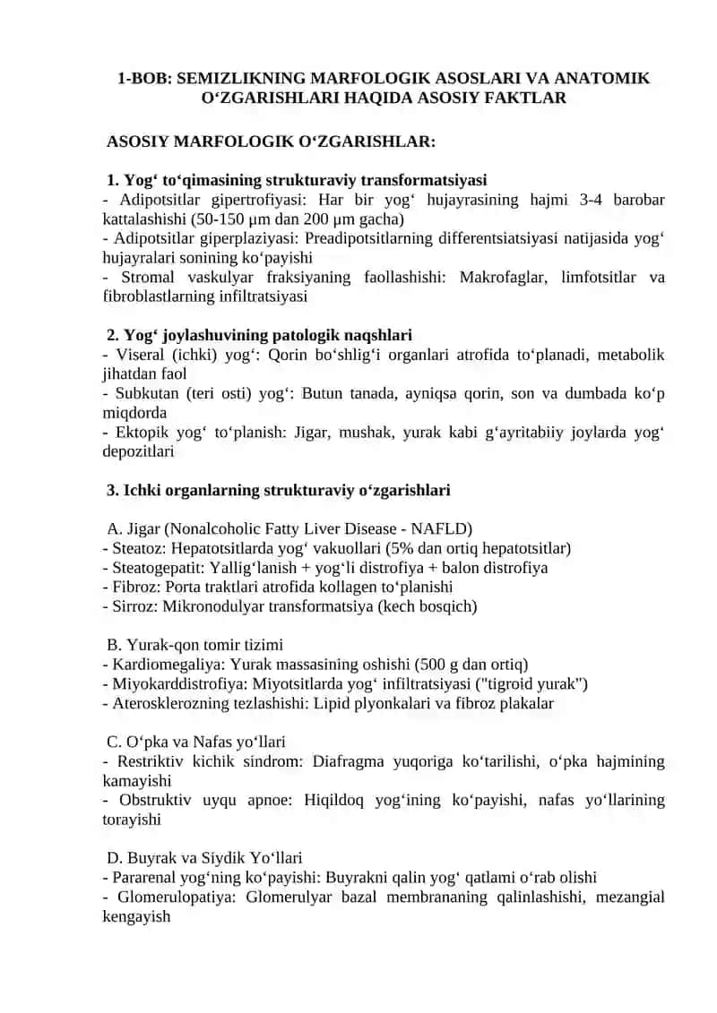 SEMIZLIKNING MARFOLOGIK ASOSLARI VA ANATOMIK OʻZGARISHLARI 3