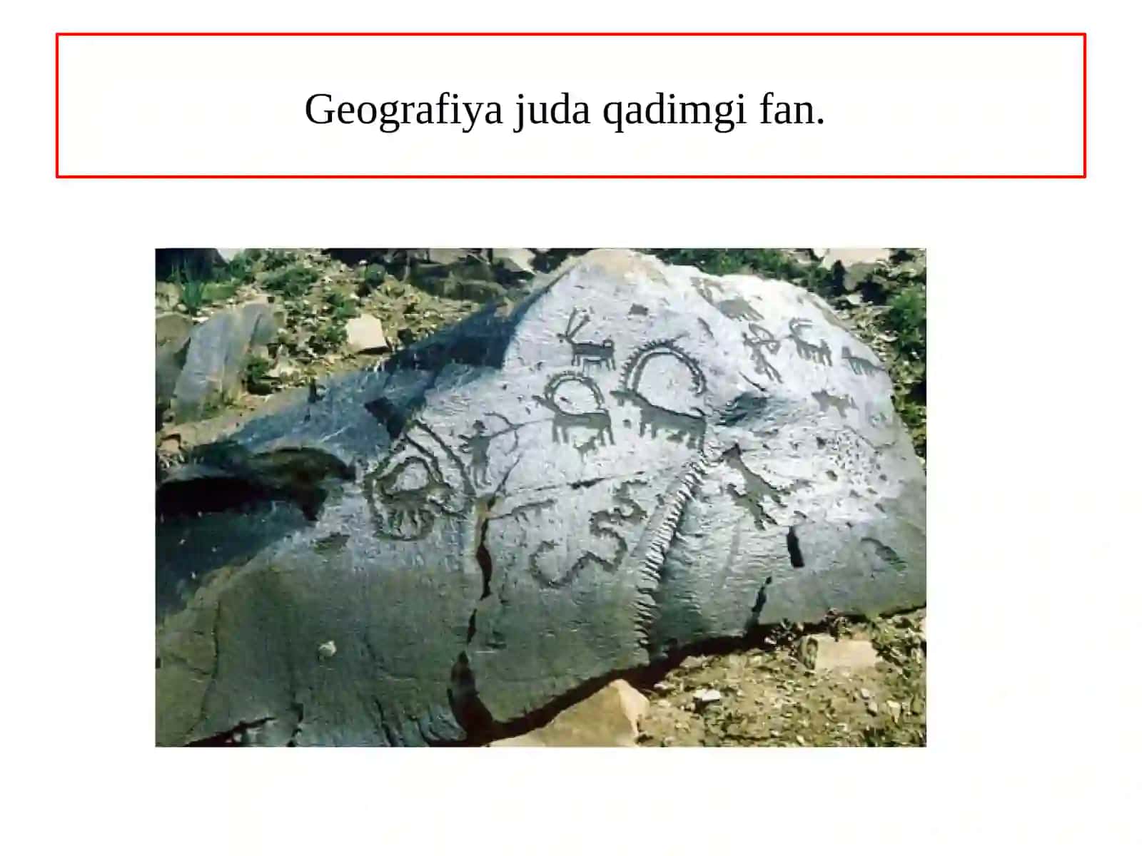 GEOGRAFIYA NIMANIO‘RGANADI? 3