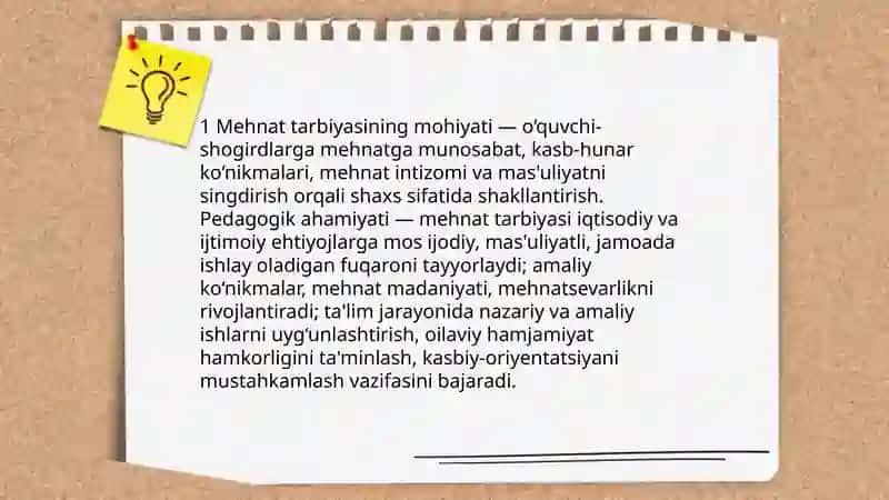 Mehnat tarbiyasi 3