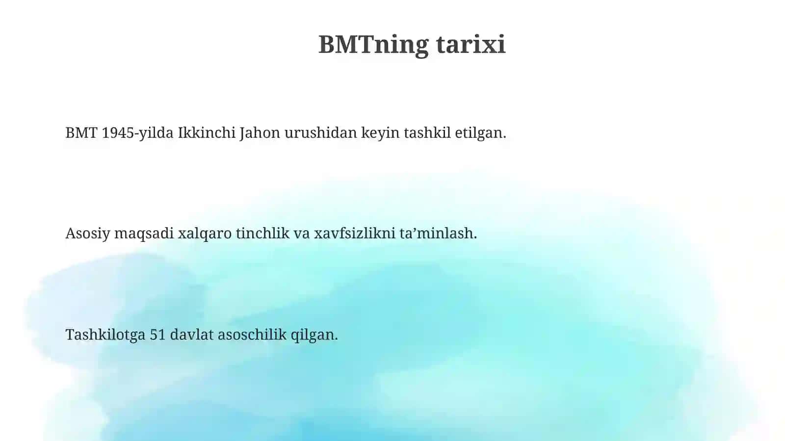 Birlashgan millatlar tashkiloti haqida ma’lumot 3