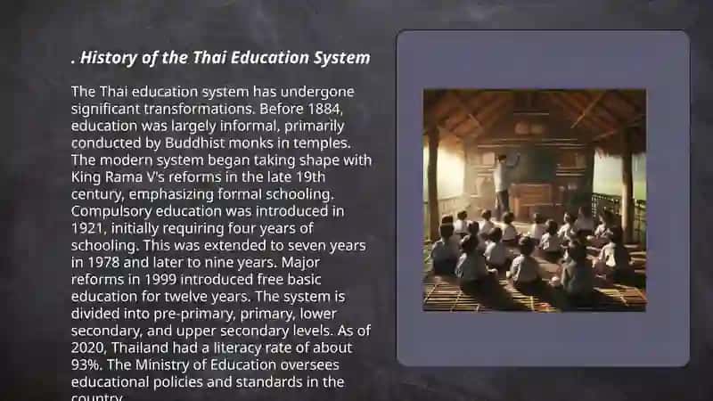 Education system of thailand 3
