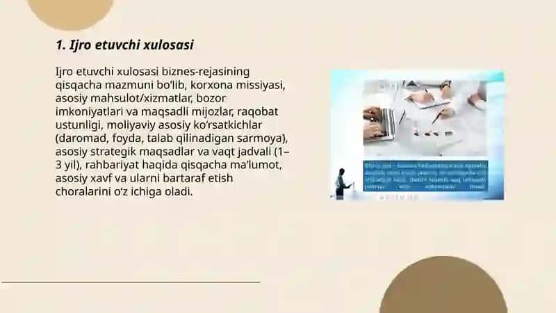 Ijro etuvchi xulosasi 3