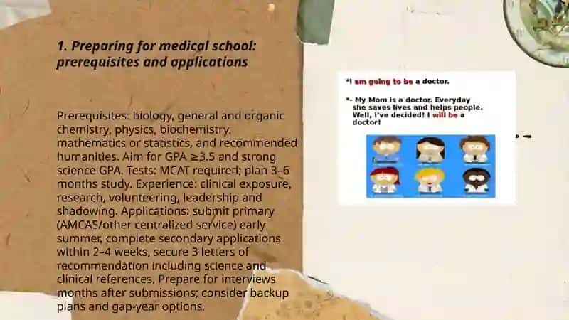 Preparing for Medical School 3