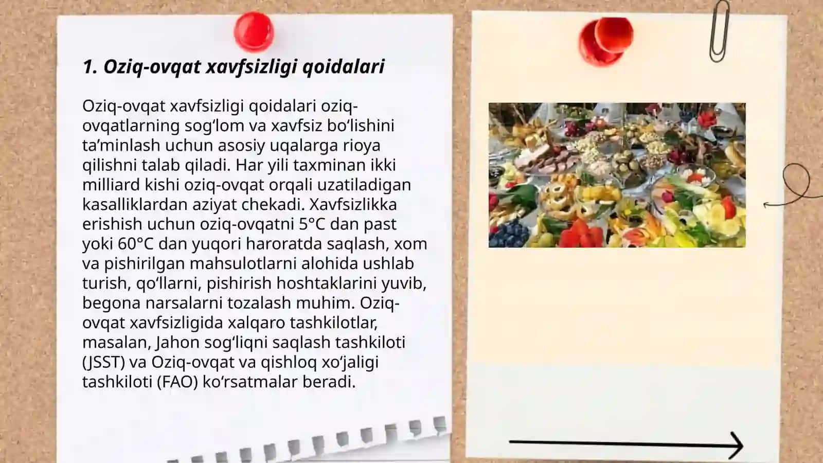 Oziq-ovqat xavfsizligi qoidalari 3