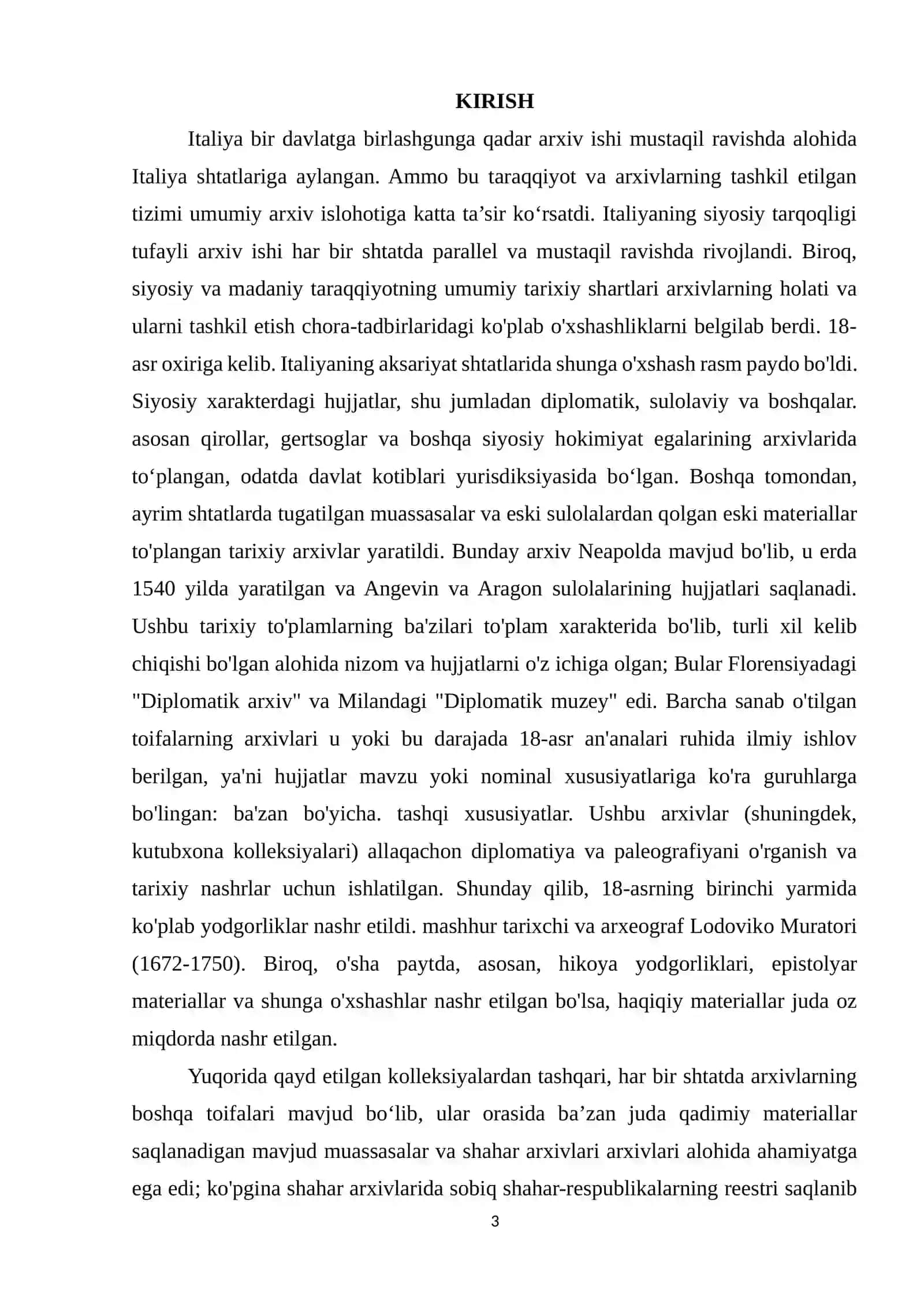 ITALIYADA ARXIV ISHI 3