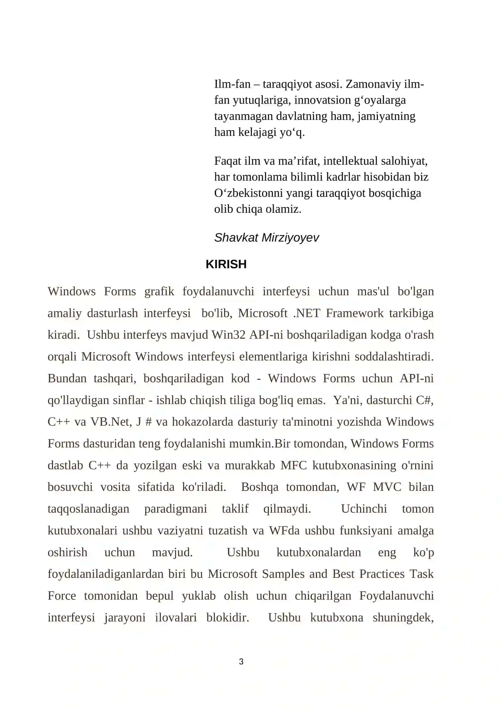 "Algoritmik tillar va dasturlash"fanidan "Windows Formsda menyu va asboblar paneli bilan ishlash" 3