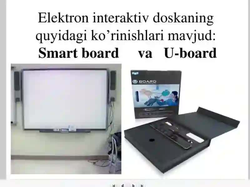 Interfaol doskani sozlash, tuzilishi va o`quv jarayonida qo`llash 3