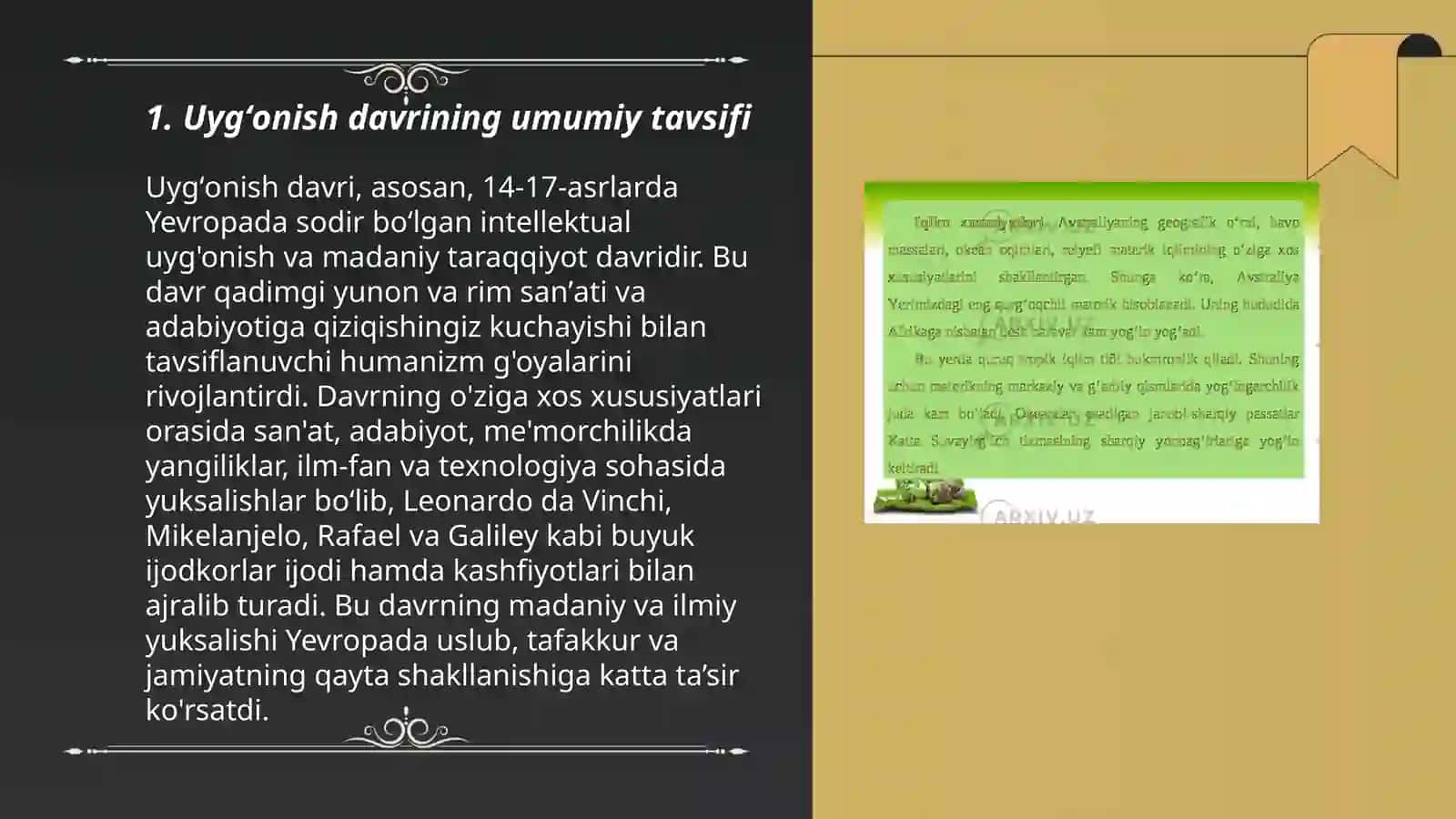 Uygʻonish davrida tabiat fani taraqqiyoti 3