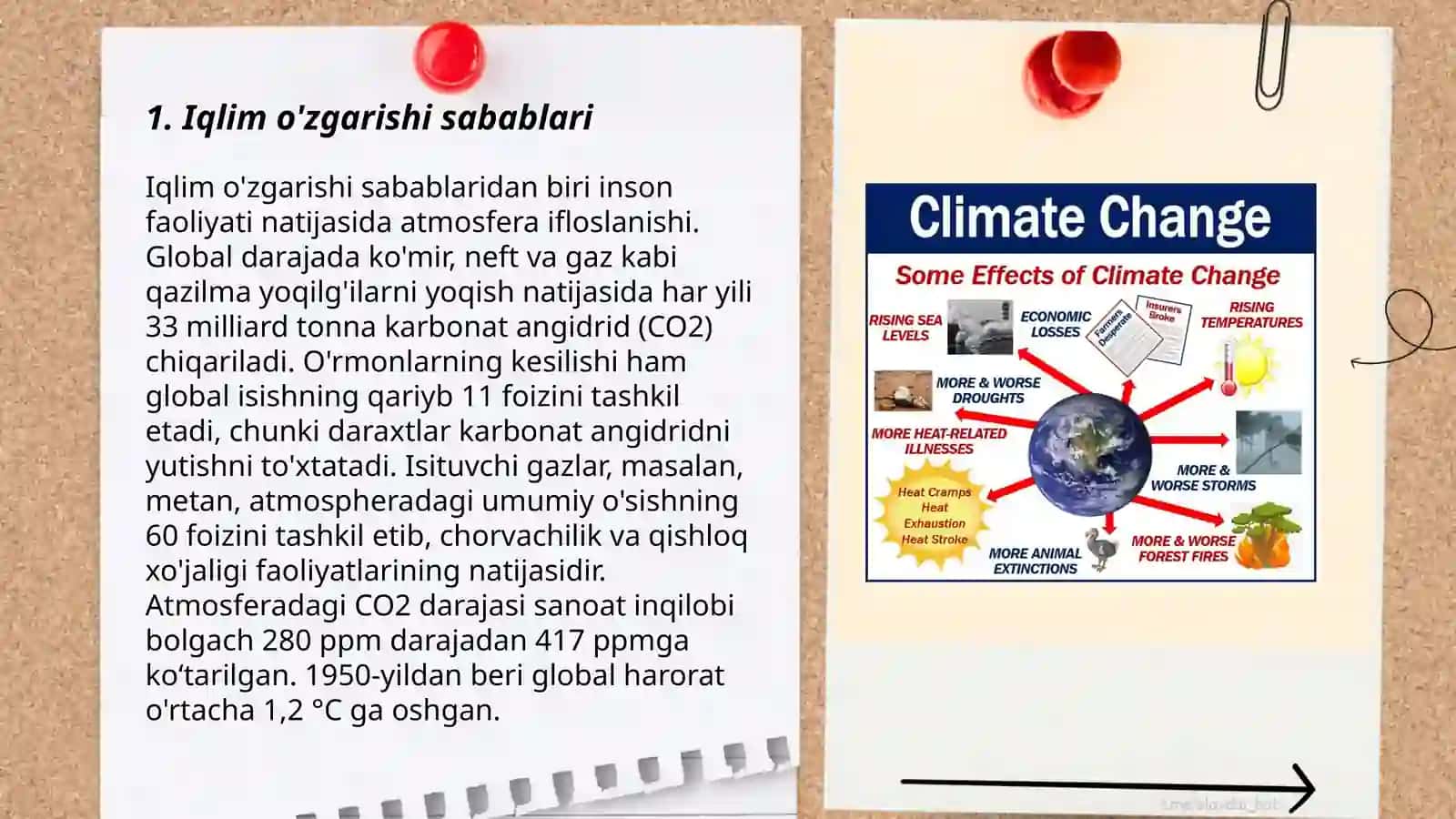 Iqlim o'zgarishi sabablari 3