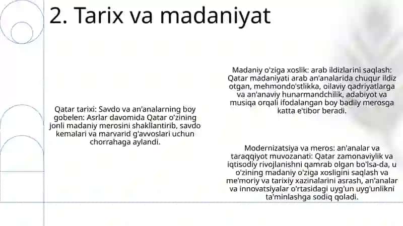 Qatar Davlati Xaqida 3