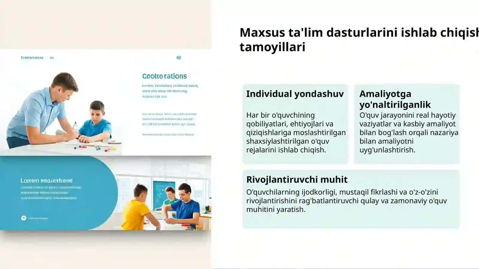 Oligofrenapedagoglarni tayyorlash va malaka oshirish 3