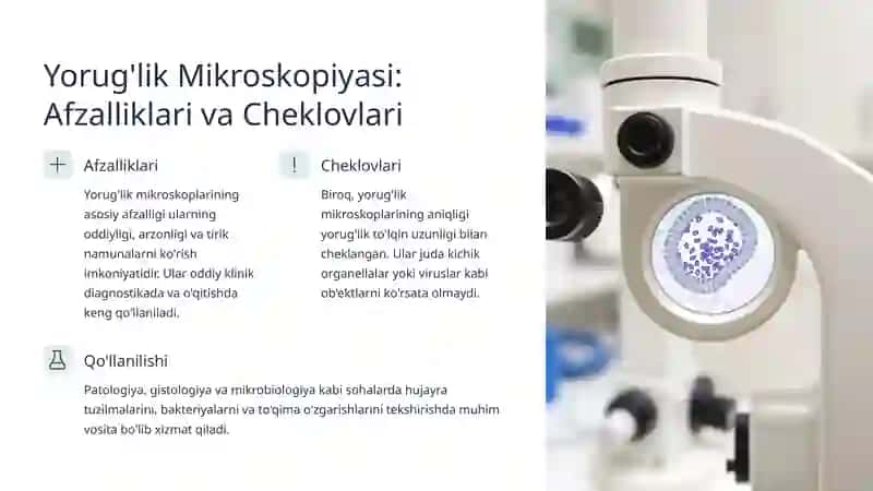 Tibbiyotdagi Zamonaviy Mikroskoplar 3