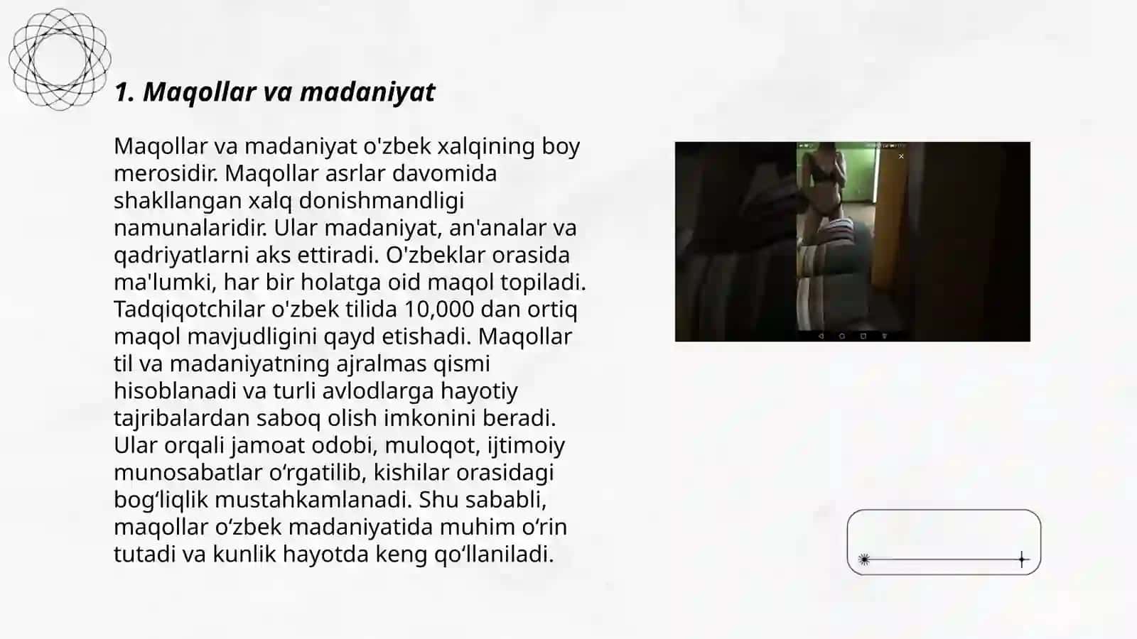 Maqollar va madaniyat 3