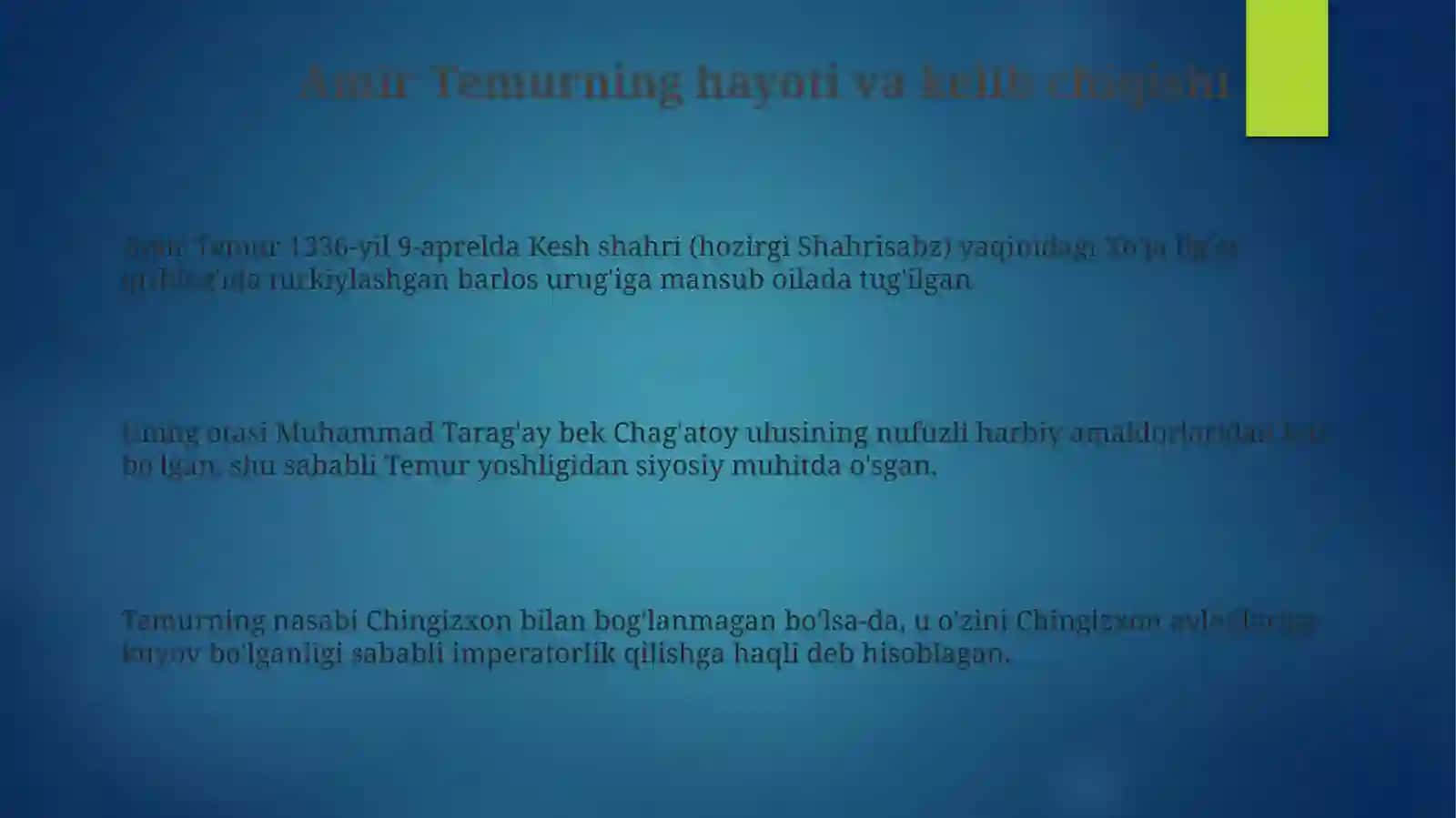Amir Temur 3