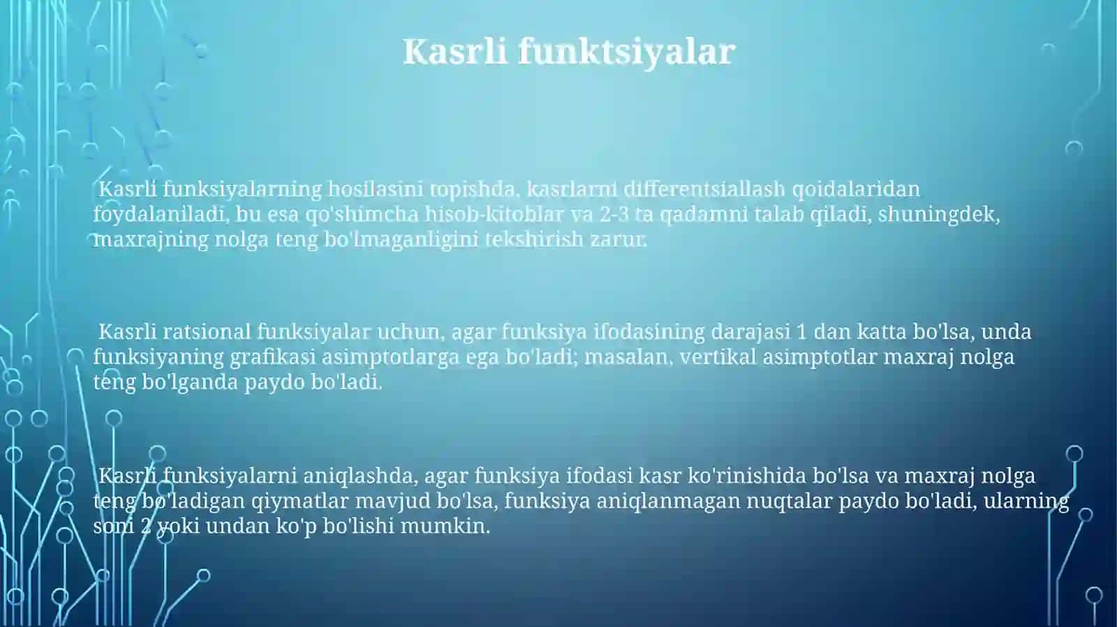 Oshkormas funktsiya tusunchasi 3