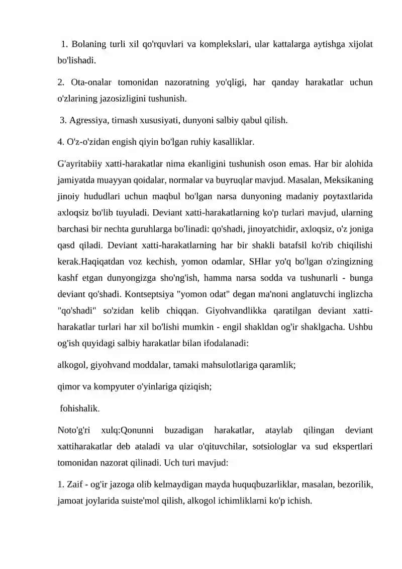 Yoshlar o’rtasida deviant xulq-atvor profilaktikasi 3