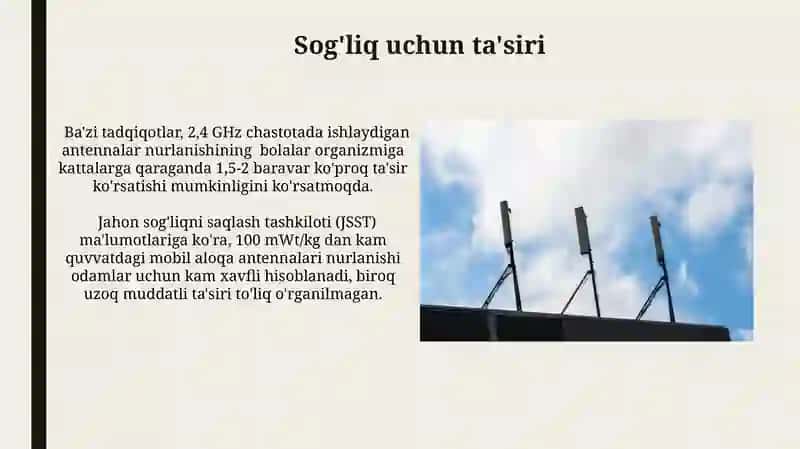 Mobil Aloqa Stansiyasi Antennalari 3