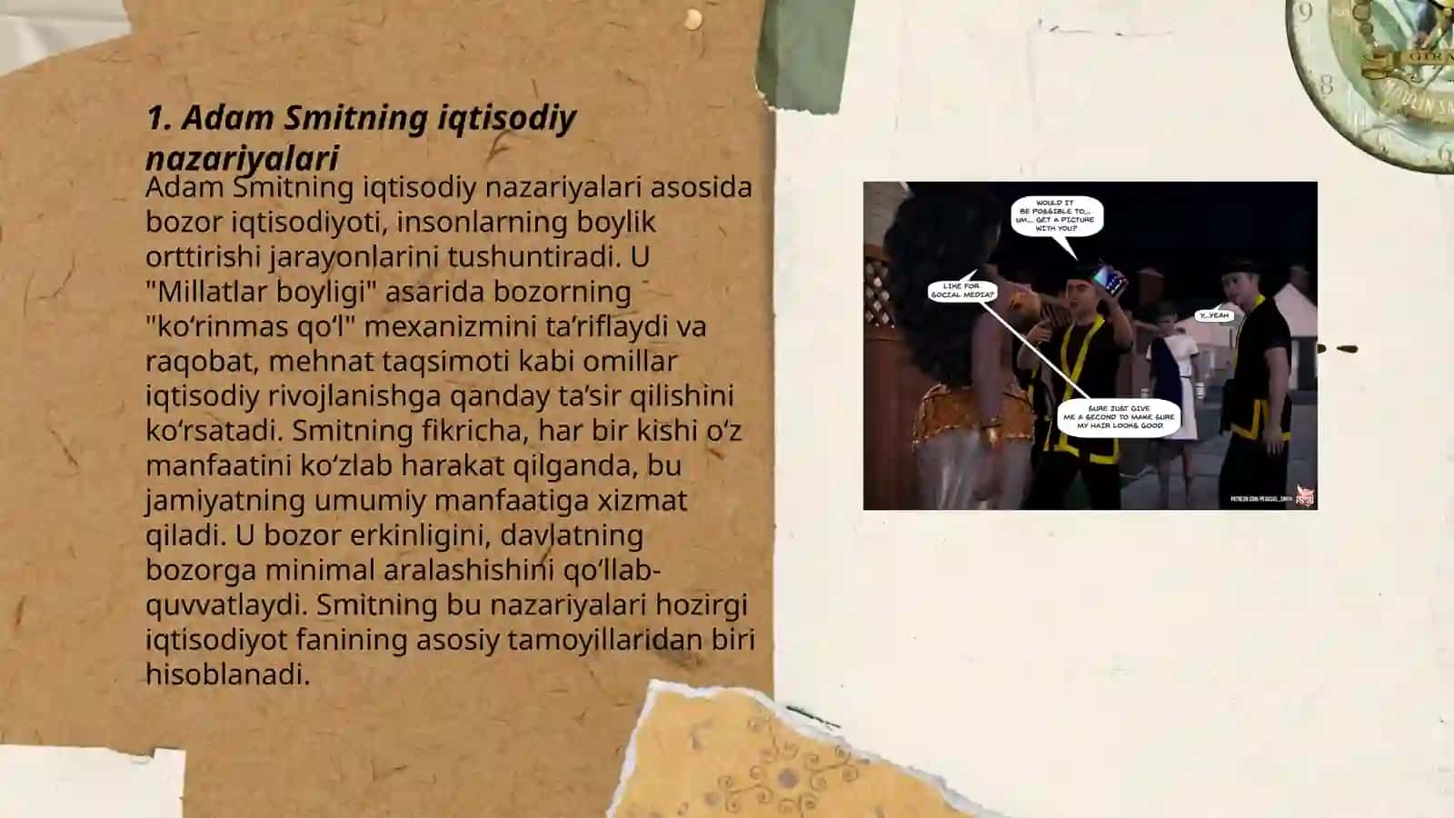Adam Smit nazariyalari haqida 3