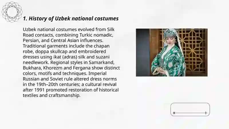 Uzbek National Costumes 3