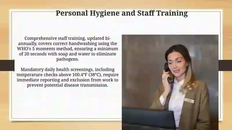Sanitary and hygienic requirements in the hotels industry 3