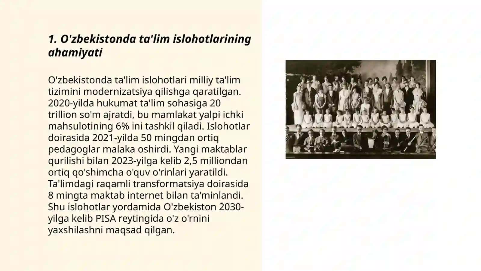 O'zbekistonda ta'lim islohotlar 3