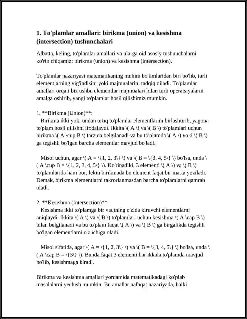 TO’PLAMLARNI ASSOSATIVLIK VA KOMUNTATIVLIK 3