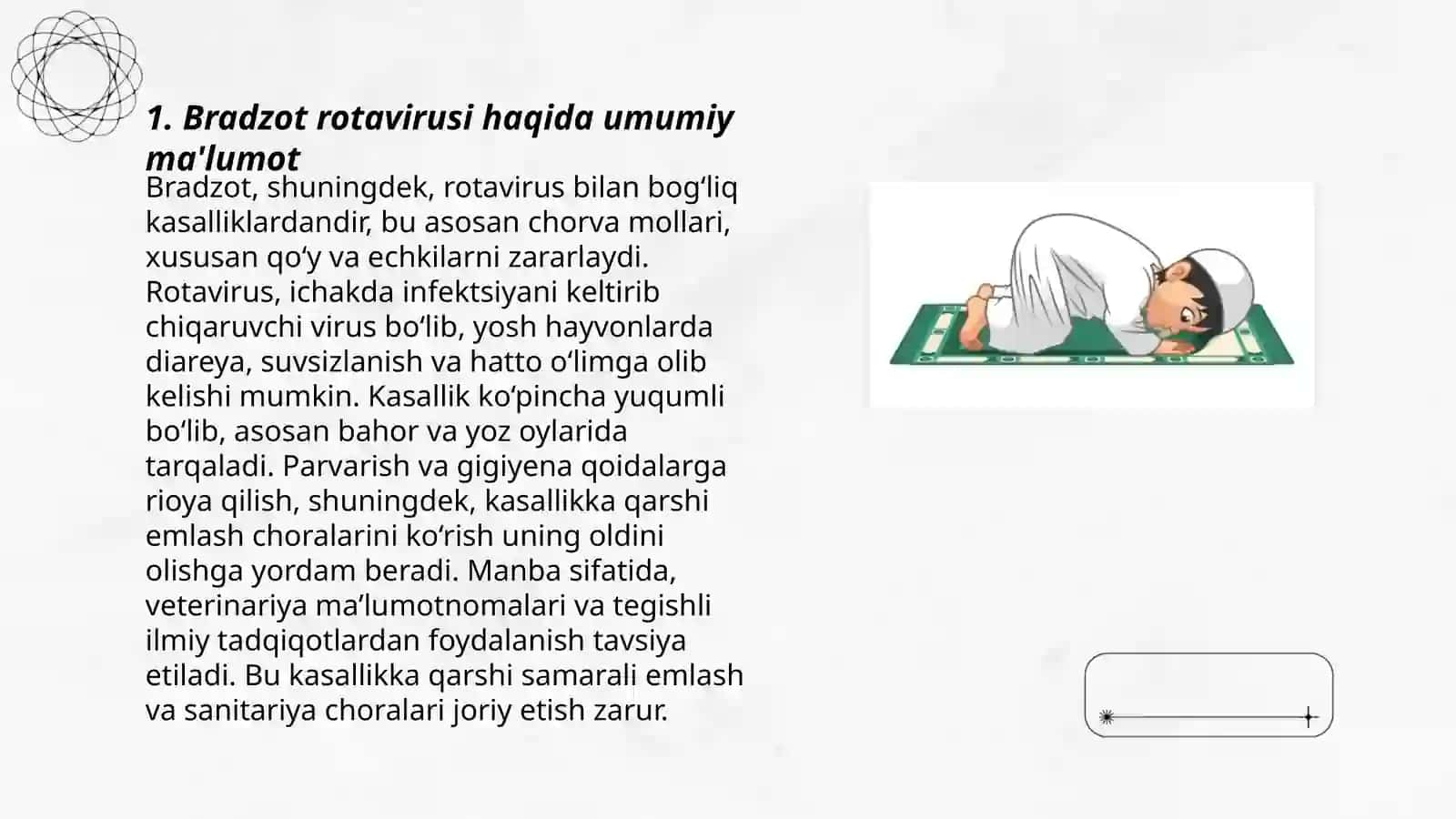 Bradzot rotavirusli diareya 3