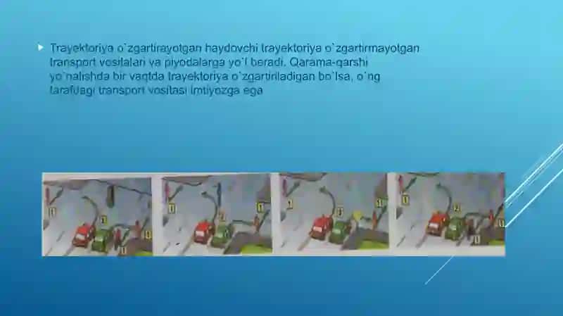 Chorrahalarda to'g'ri harakatlanish qoidalari 3