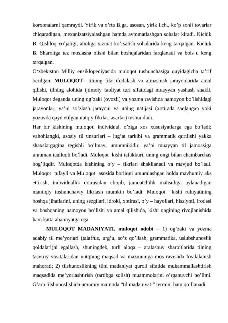 O‘zbek tilining sohada qo‘llanishi 3
