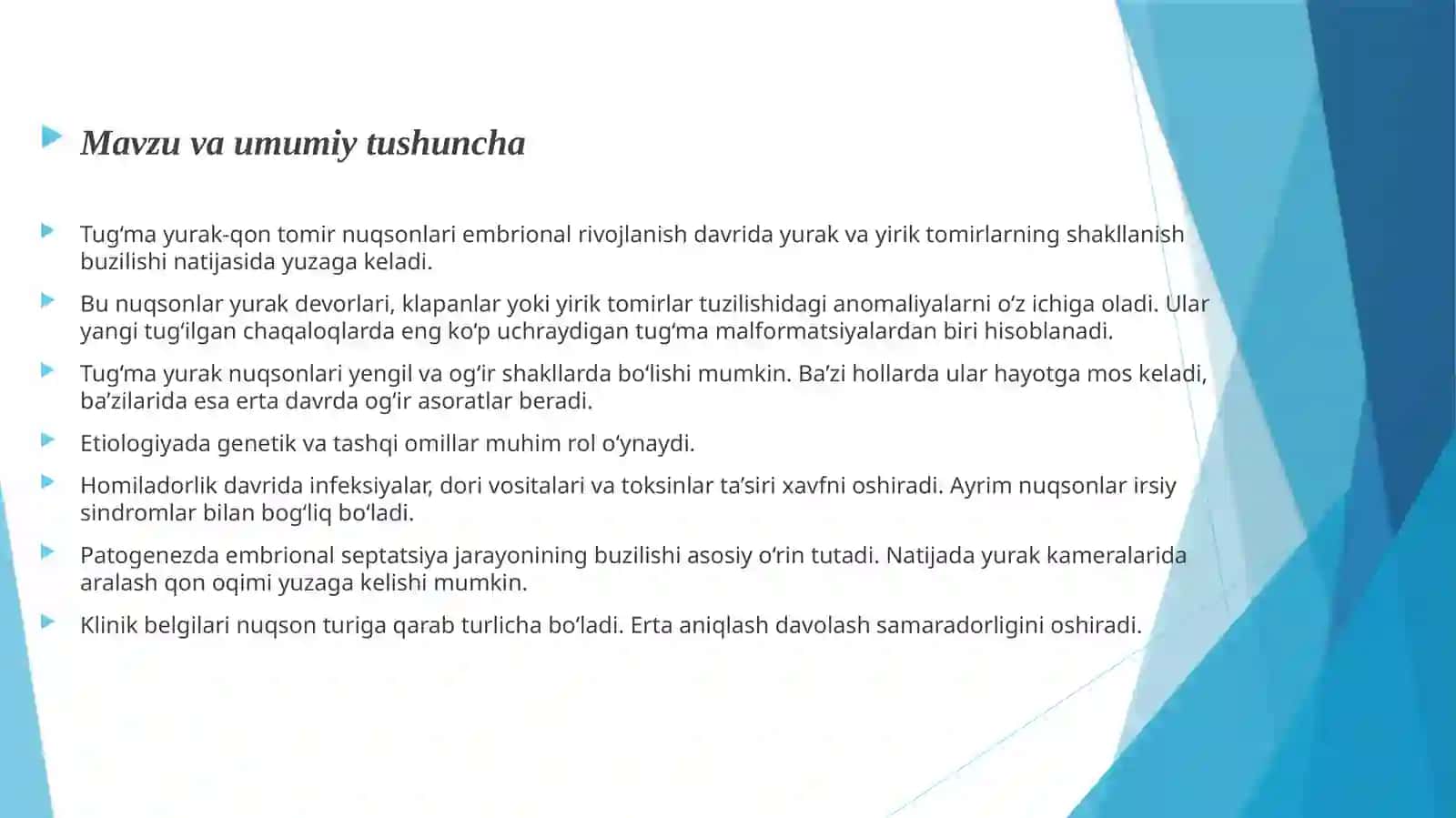 Qontomirsistemasitug’marivojlanishnuqsonlari 3