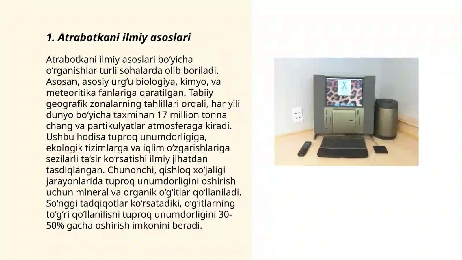 Atrabotkani ilmiy asoslari 3