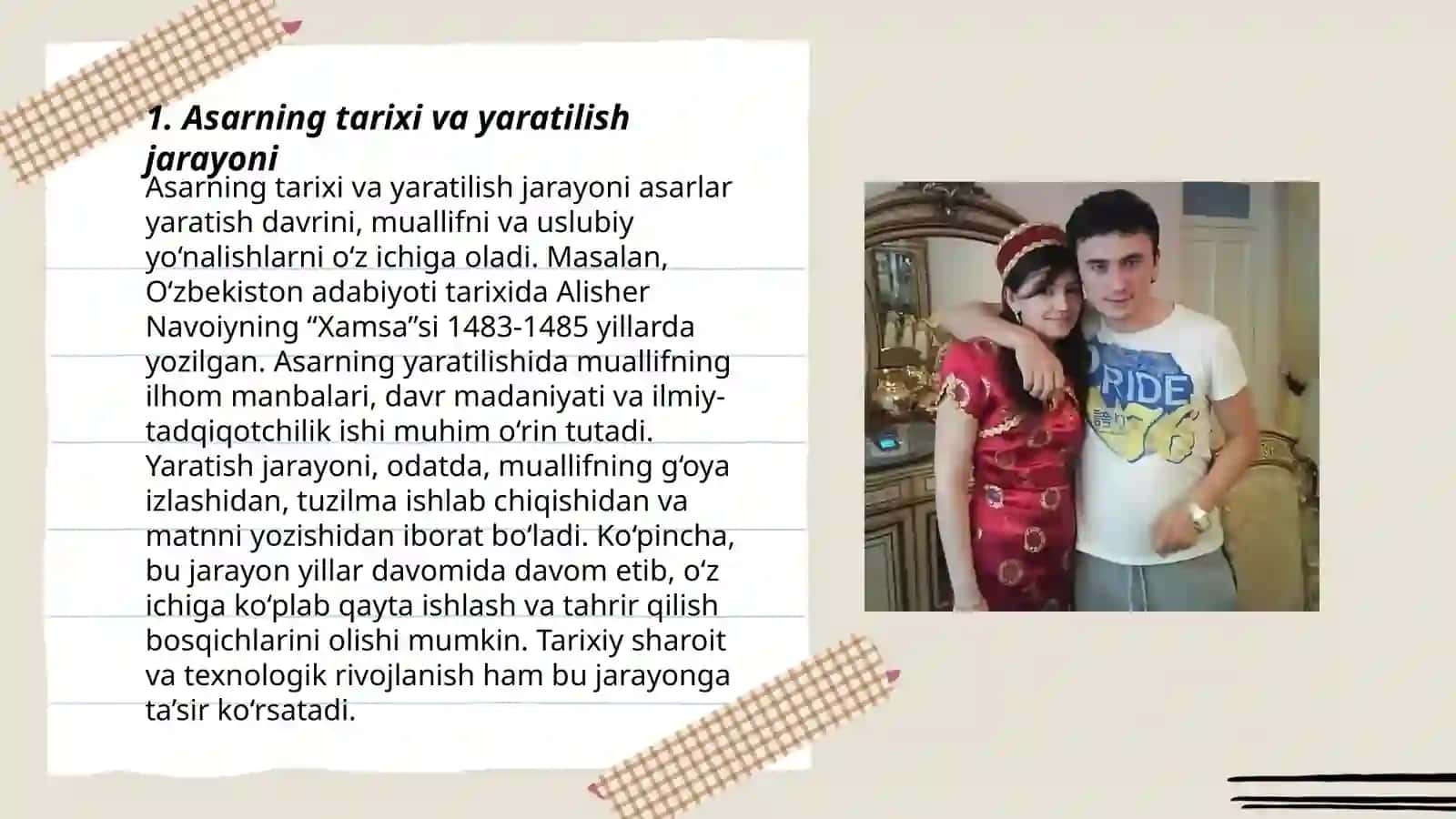 "Ming bir kecha" asari tahlili 3