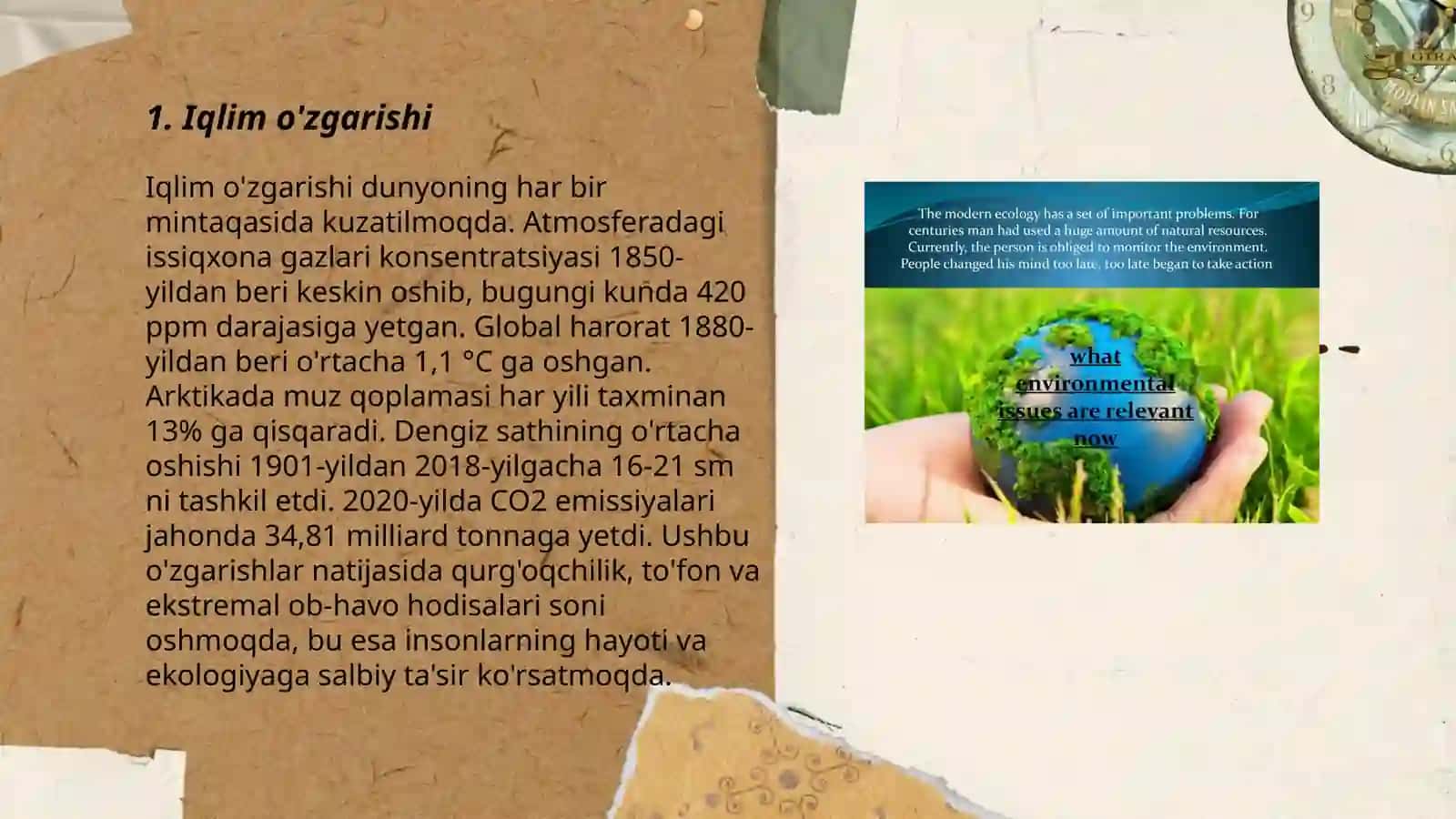 Iqlim o'zgarishi 3