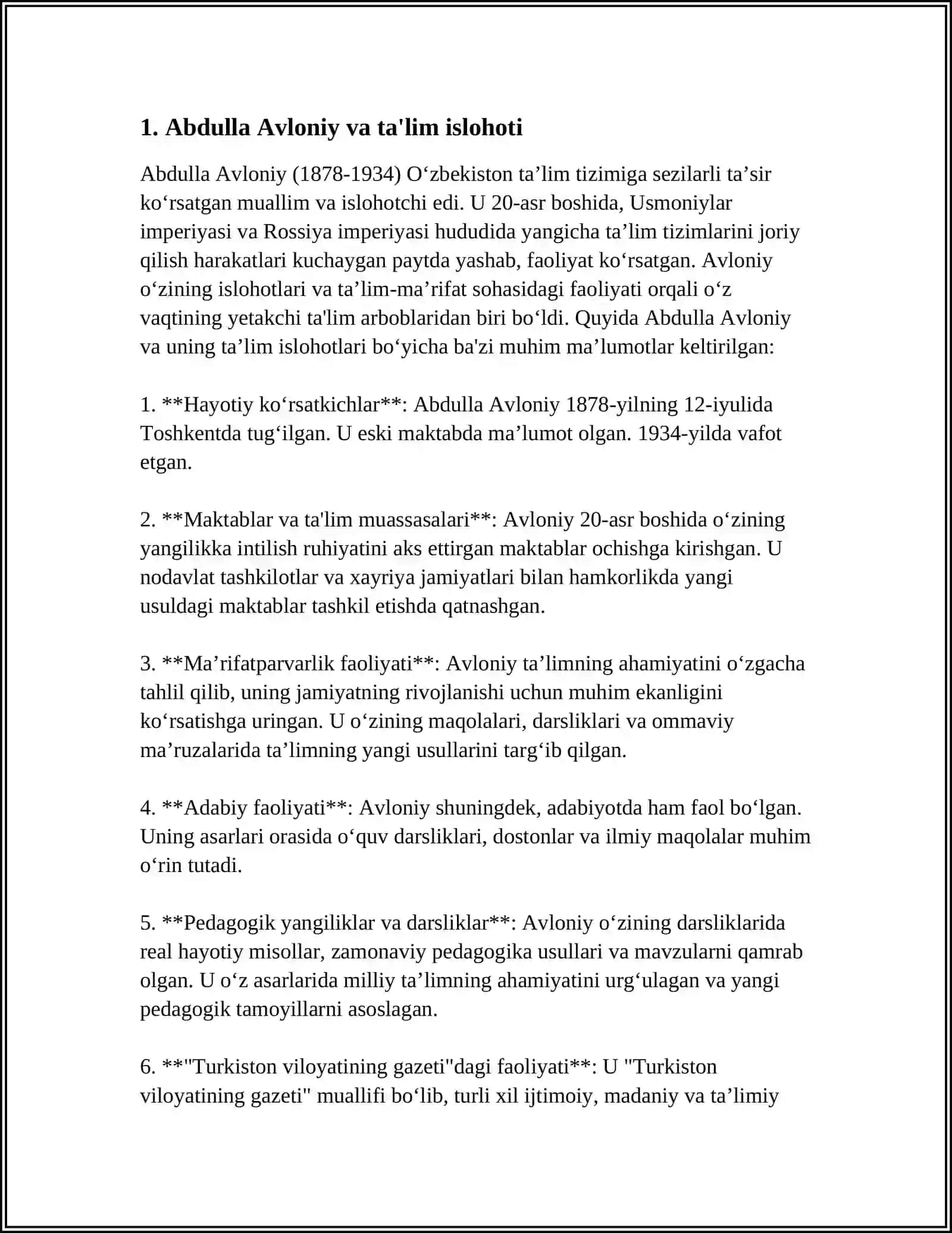 ABDULLA AVLONIYNING PEDOGOGIKA QARASHLAR 3