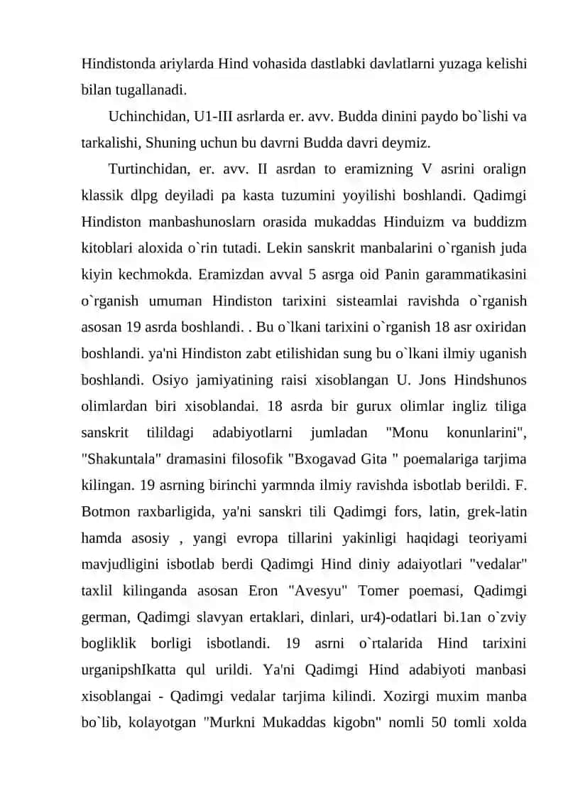Qadimgi Hindistonda fanning rivojlanish 3