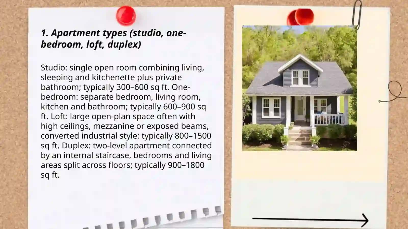 Apartments and houses 3