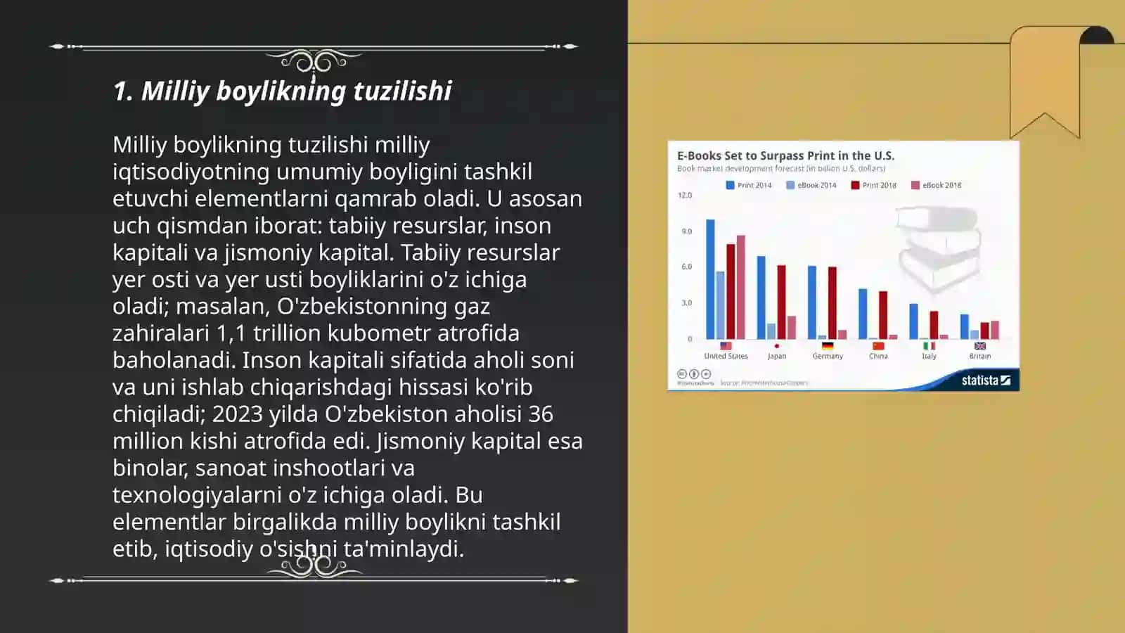 Milliy boyliklar statistikasi 3