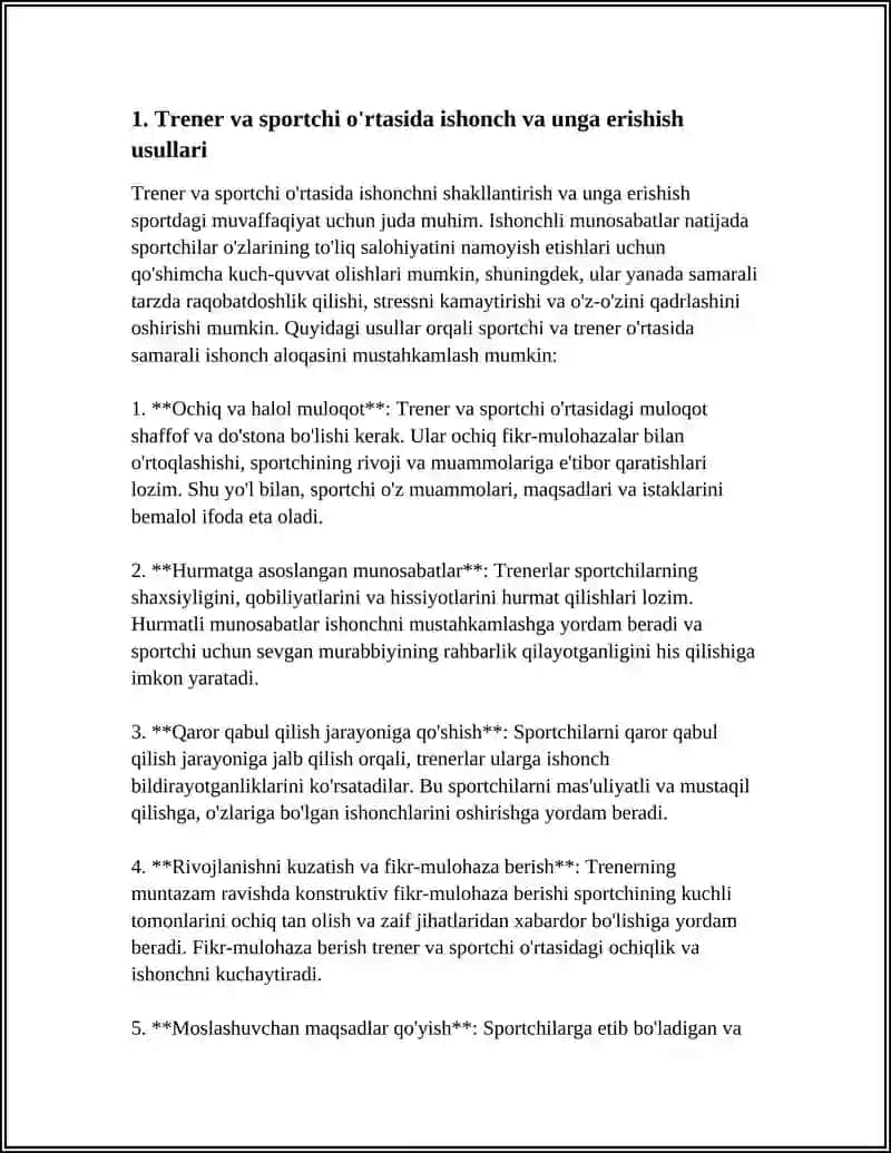 TRENER VA SPORTCHI O'RTASIDAGI PSIXOLOGIK MUNOSABAT 3