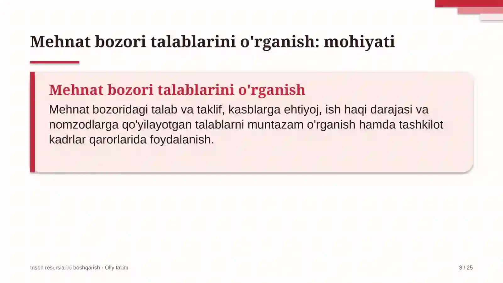 Kinostudiyalarda mehnat bozori talablarini o'rganish 3