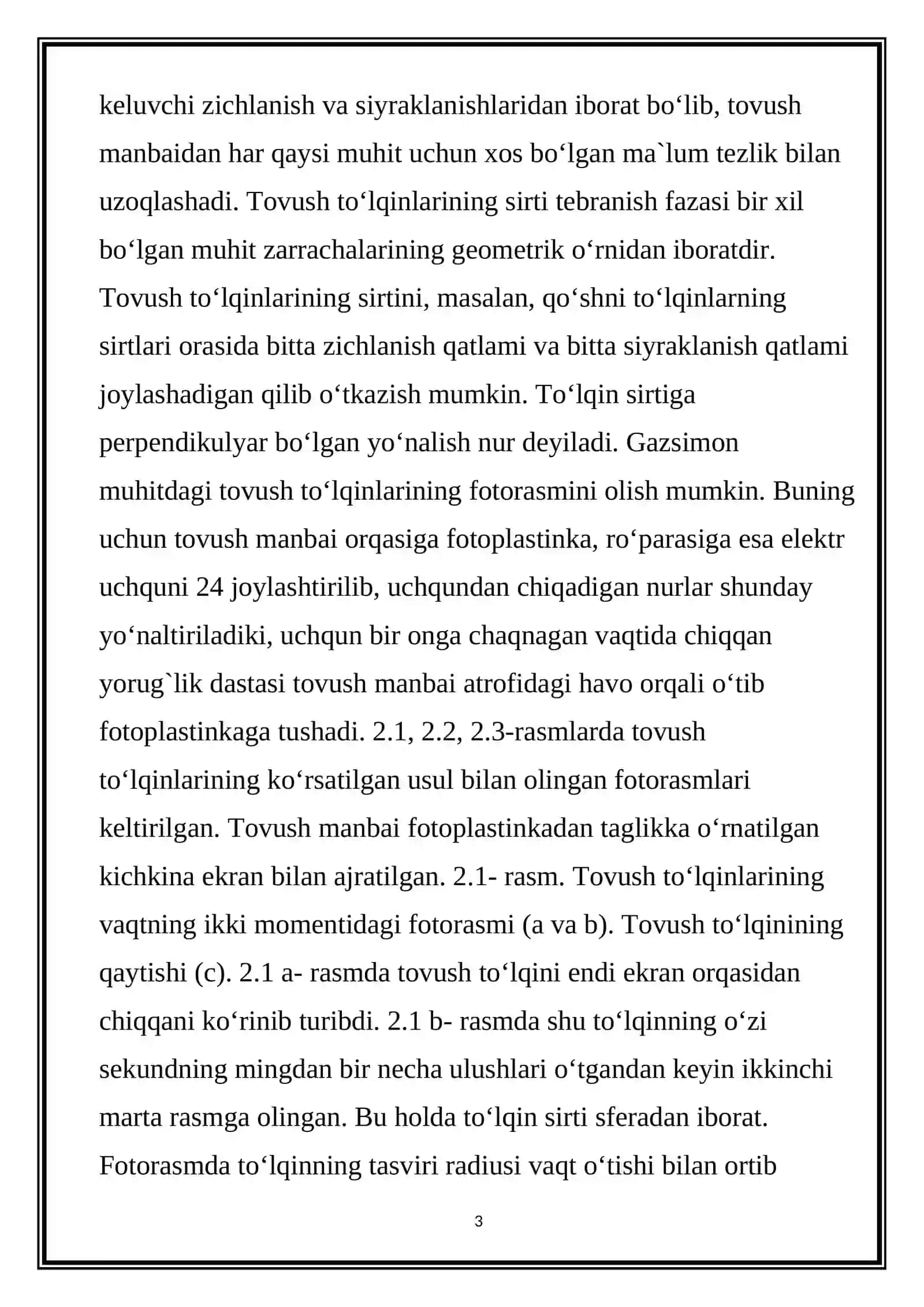 Tovushning fizik xossalari 3